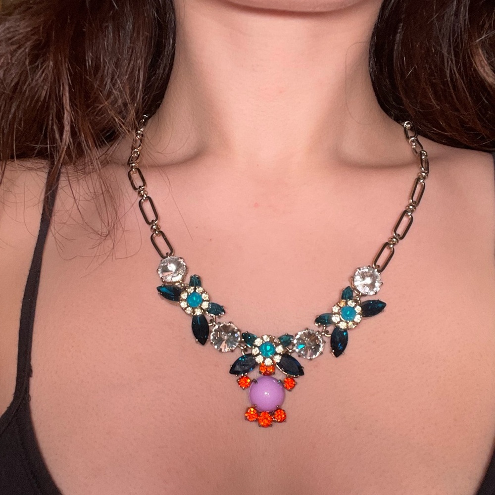 J. Crew butterfly Statement necklace 🦋
